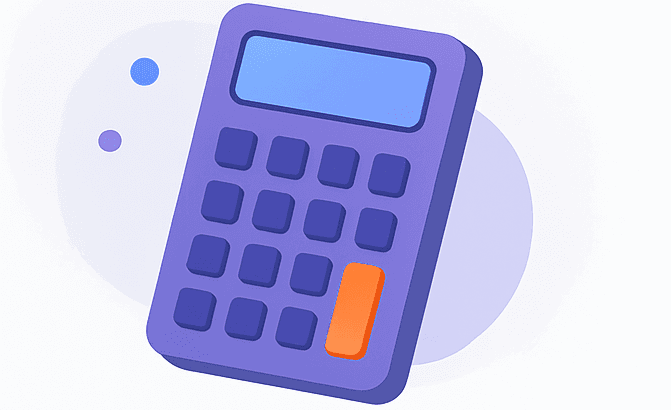 Calculator Illustration